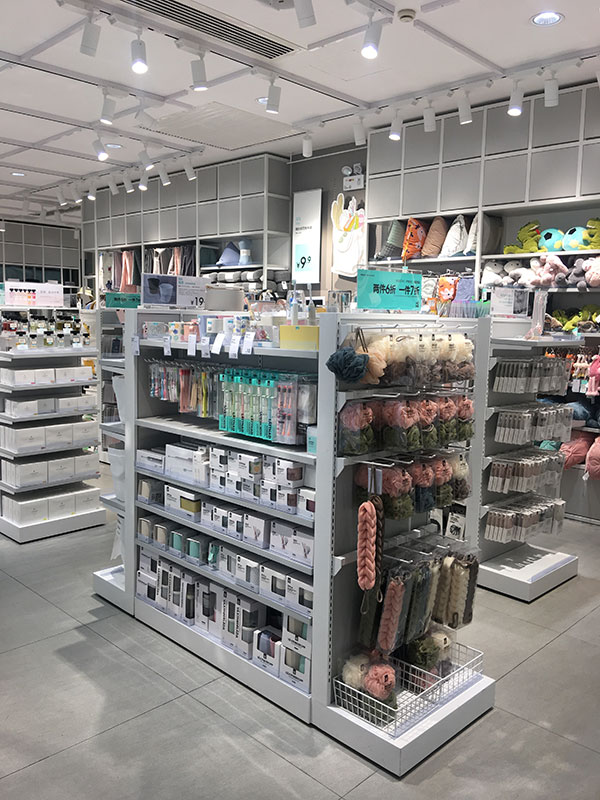 肇慶諾米展示柜,母嬰展示架，精品百貨展示架