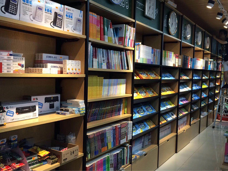 定制文體展示架廠家,文具店陳列柜,晨光貨架,大唐展示架