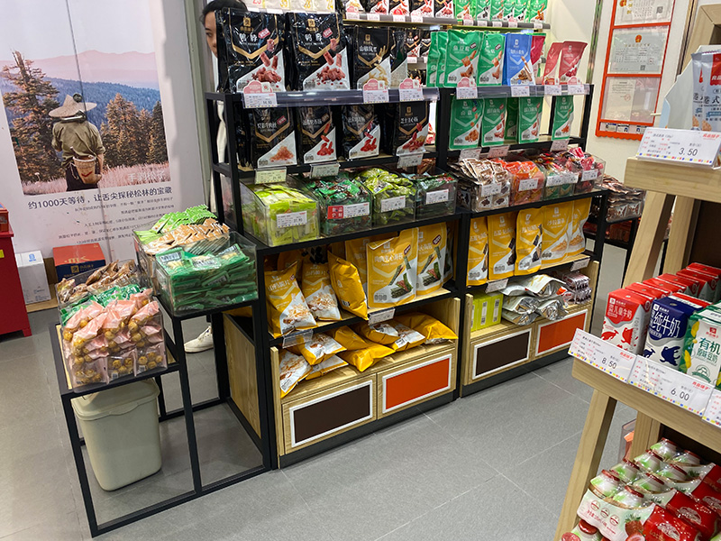 福建深圳零食貨架,定制零食展示架,零食貨架廠家直銷