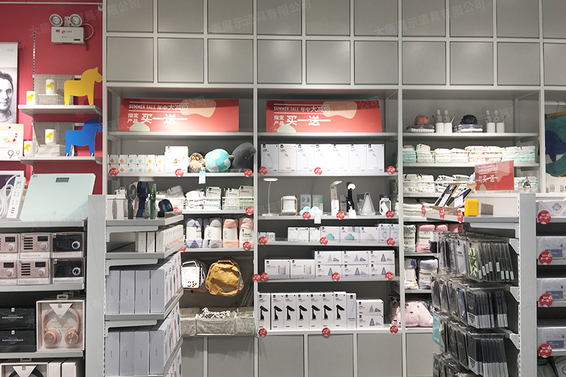 湖北精品店貨架，NOME貨架，諾米陳列架，大唐展示貨架，北歐風(fēng)貨架，三元店貨架