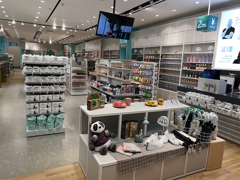 定制精品店陳列架,10元店貨架,2元店陳列架