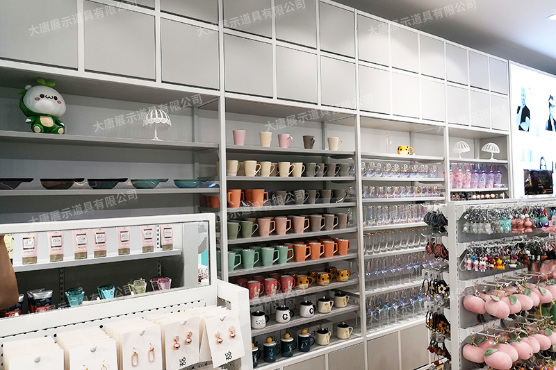 湖北精品店貨架，NOME貨架，諾米陳列架，大唐展示貨架，北歐風(fēng)貨架，三元店貨架
