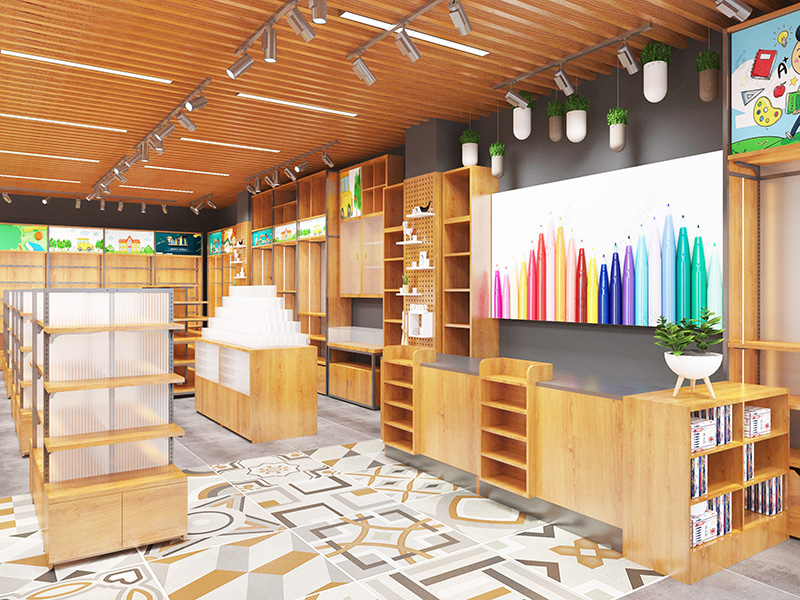文具店陳列架,文體店展示架,文具店展示柜廠家