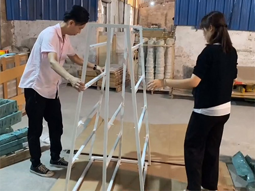 定做產(chǎn)品試裝質(zhì)檢現(xiàn)場視頻