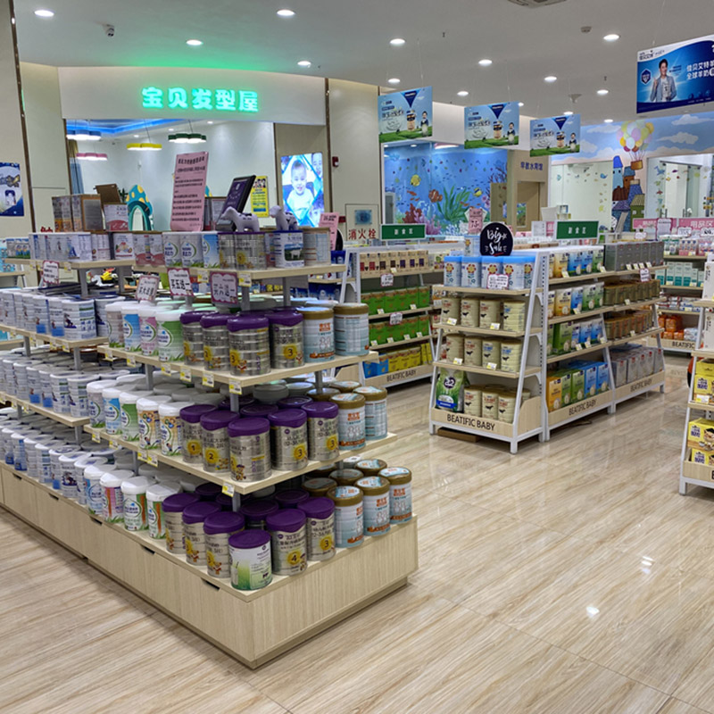 嬰童店陳列展示貨架