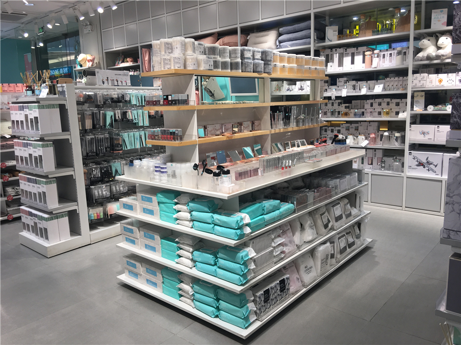 精品百貨店貨架,展示貨架,展示道具