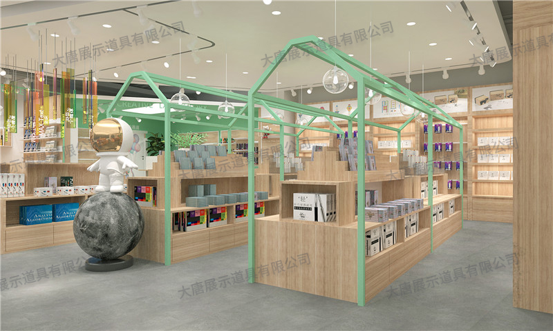 肇慶文體店貨架,文具店貨架,鋼木貨架