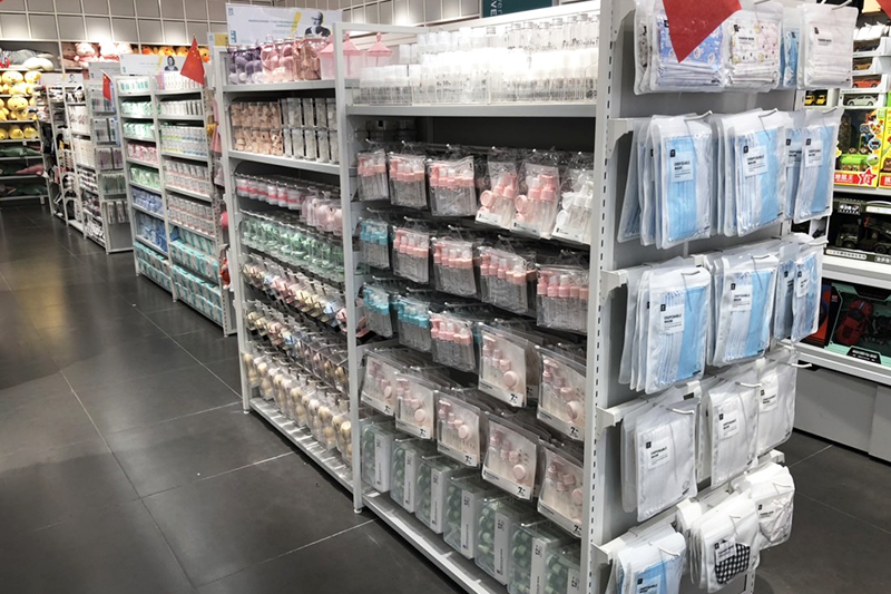 蘿崗精品店貨架，精品店陳列架，飾品貨架，展示貨架，大唐展示貨架，北歐風(fēng)貨架，三元店貨架
