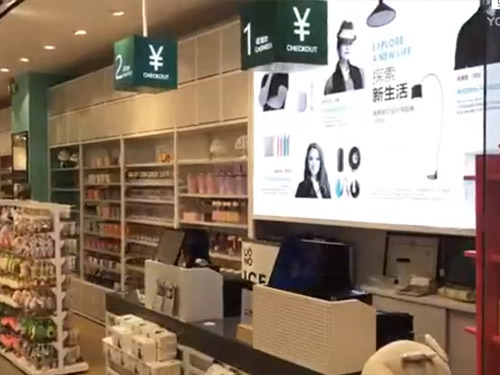 蘿崗精品店貨架視頻案例